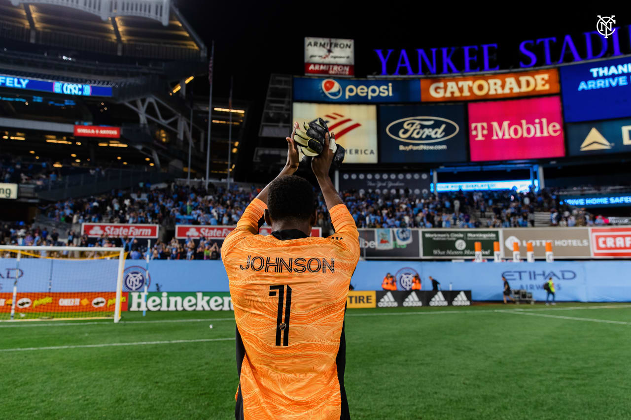 New York City Football Club today announced that Goalkeeper Sean Johnson has departed the Club to join MLS side Toronto FC. Since joining the Club ahead of the 2017 season, the Georgia native has gone on and played 206 matches, tallying 18,660 minutes, while accumulating 60 clean sheets across all competitions for the Boys in Blue.