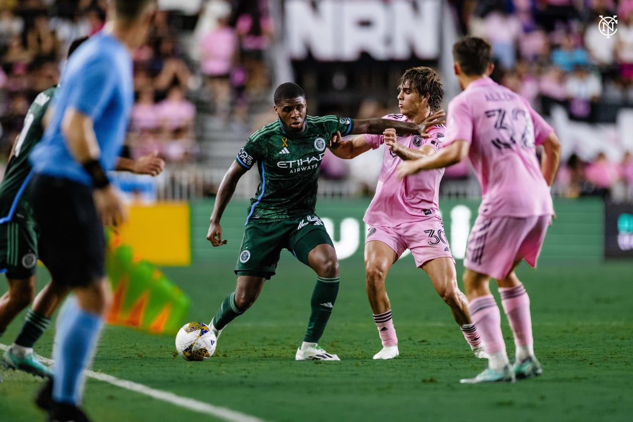 New York City Football Club earned a point on the road against Inter Miami CF on Saturday.