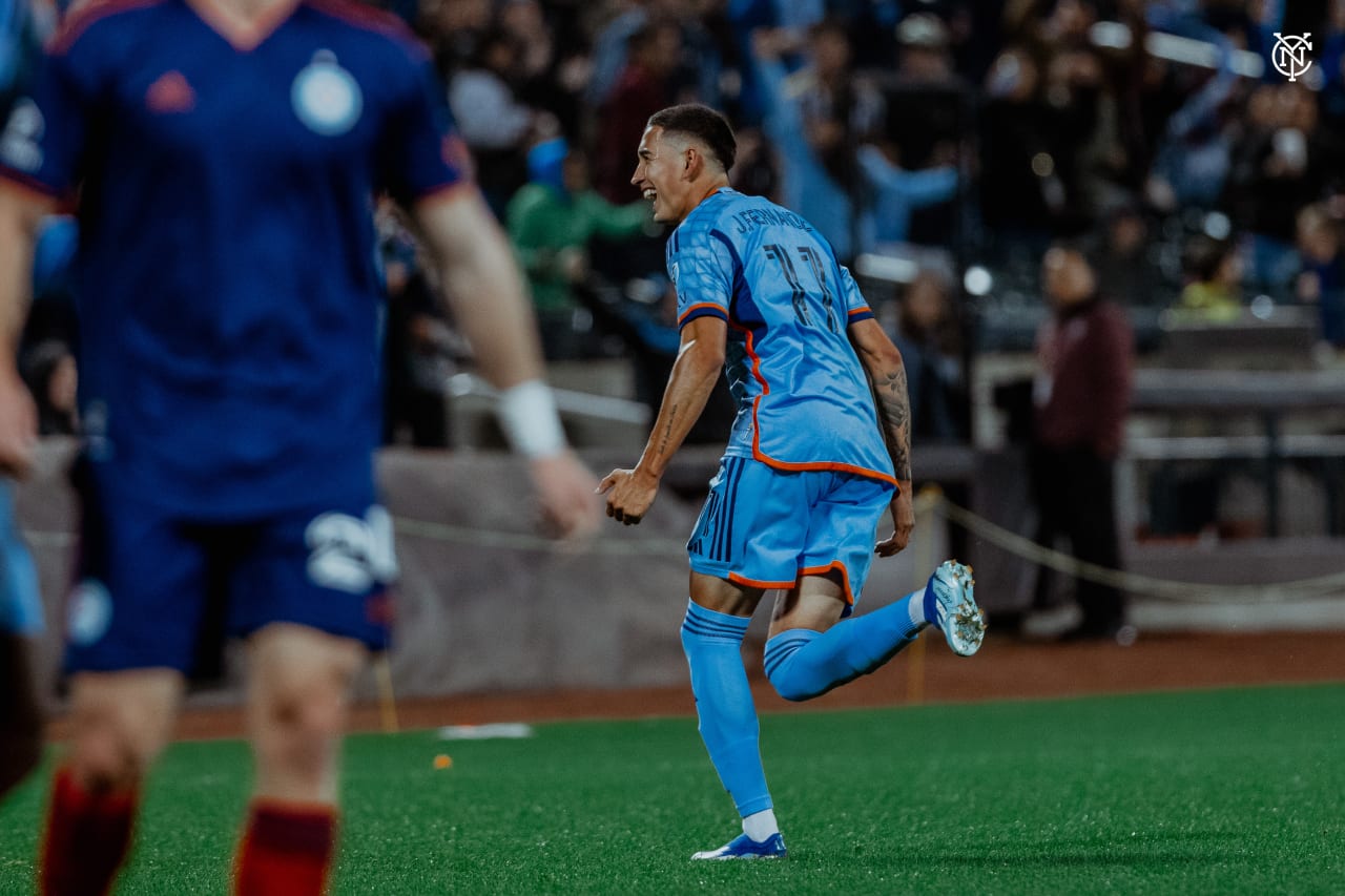 New York City Football Club concluded the MLS Regular Season with a victory against Chicago Fire FC at Citi Field.