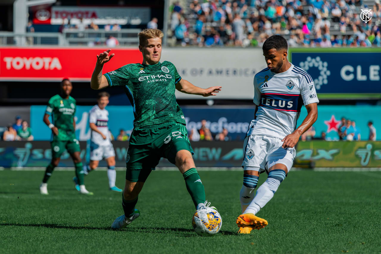New York City Football Club settled for a point against Vancouver Whitecaps at Yankee Stadium