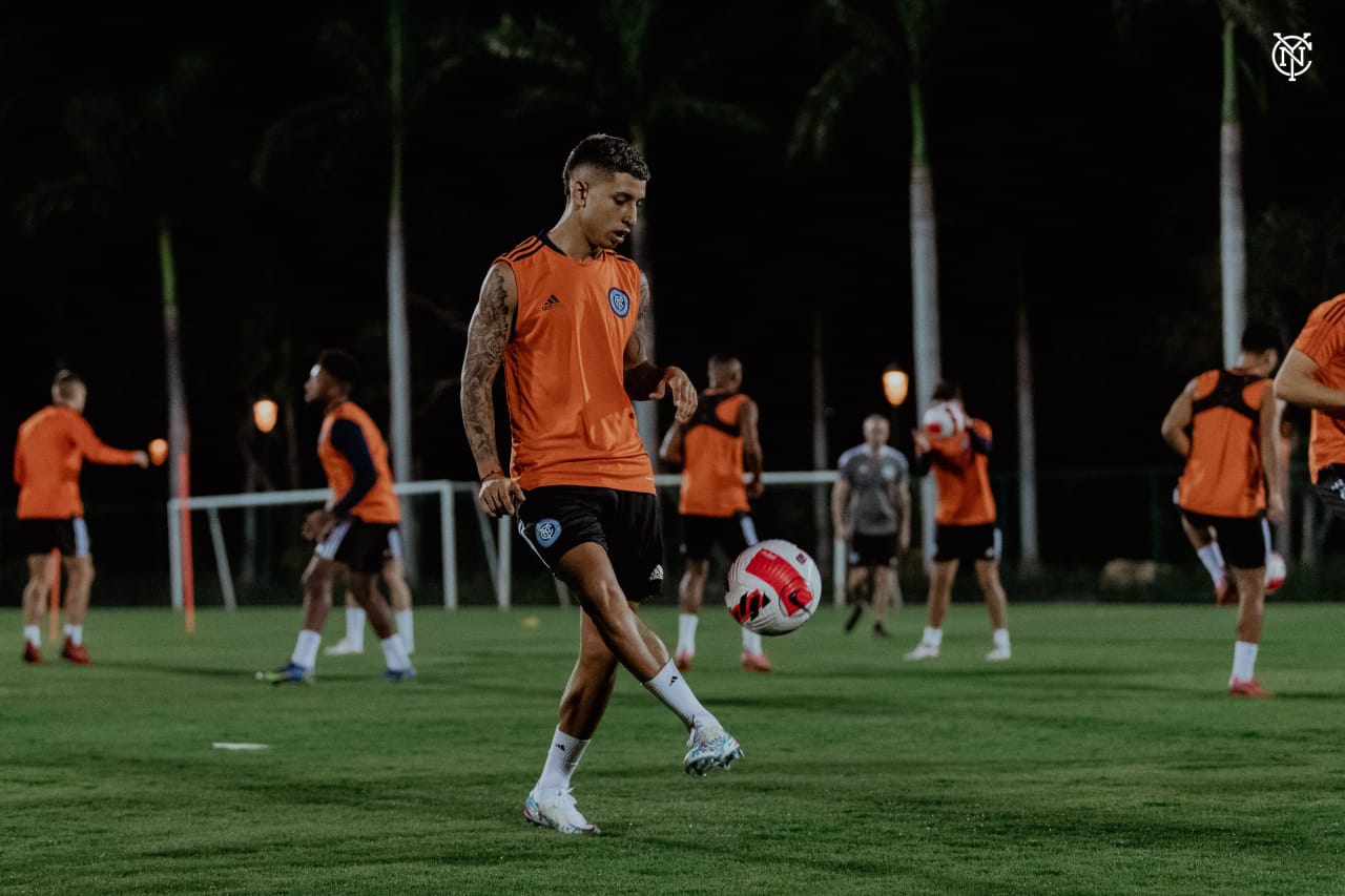 New York City FC arrived in Cancun, Mexico on Wednesday to begin leg two of preseason.