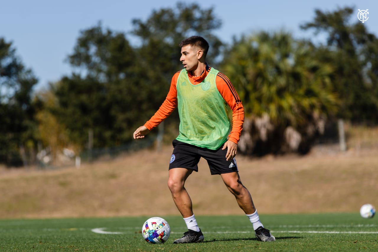 New York City FC begins preseason training in Orlando, Florida.