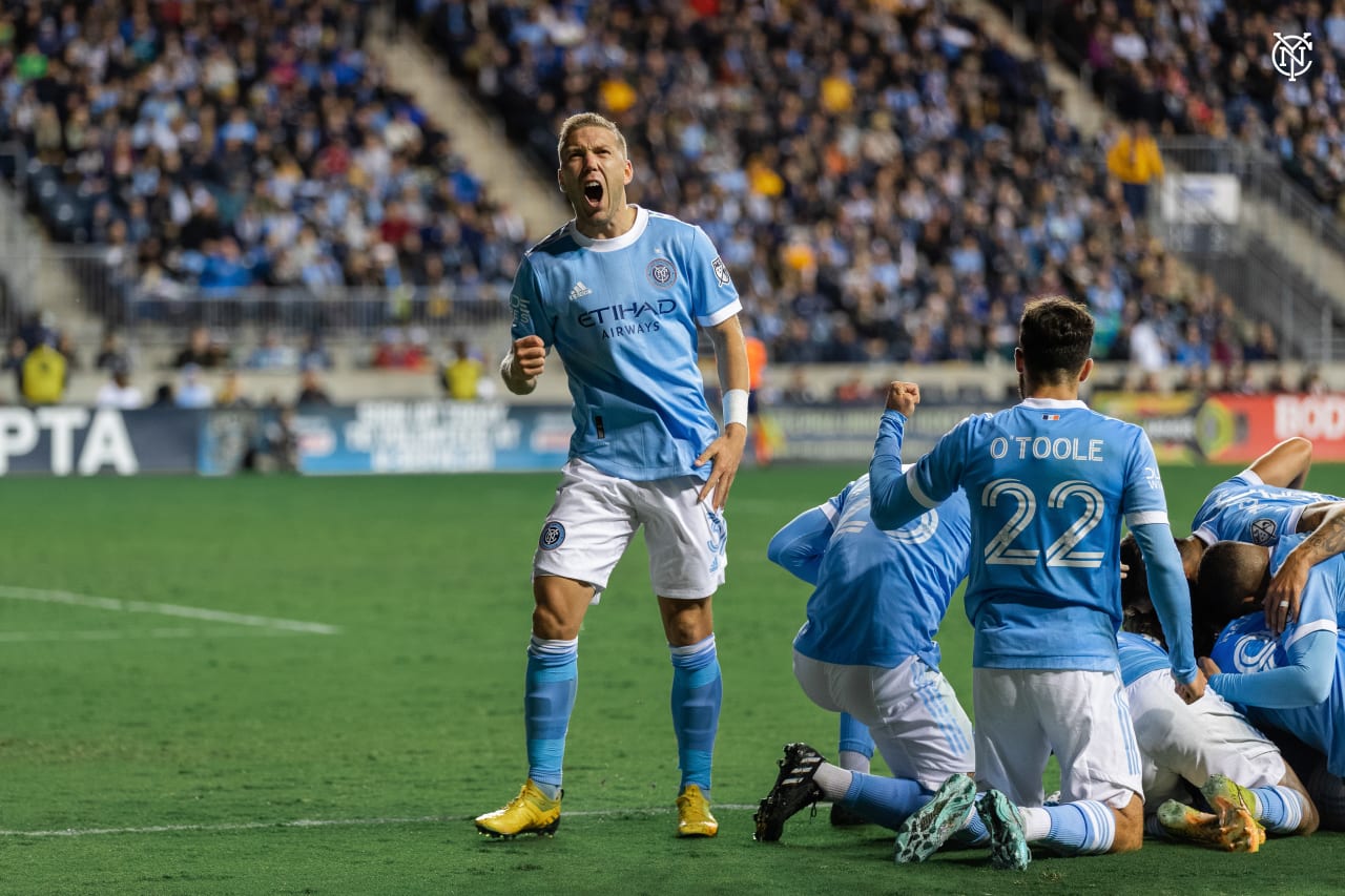 New York City Football Club’s 2022 City's season reached its conclusion in the Eastern Conference Final against Philadelphia.
