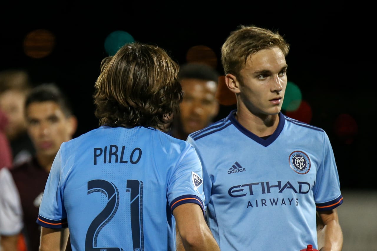 James Sands joined NYCFC's Academy in 2015 and joined the First Team for preseason camp in 2017.