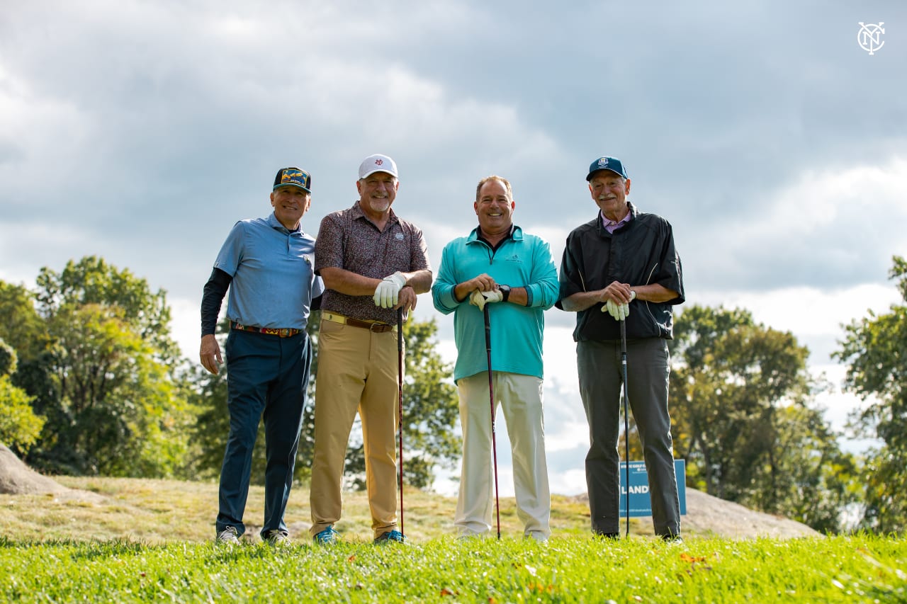 NYCFC hosted a charity golf tournament to raise funds for City In The Community