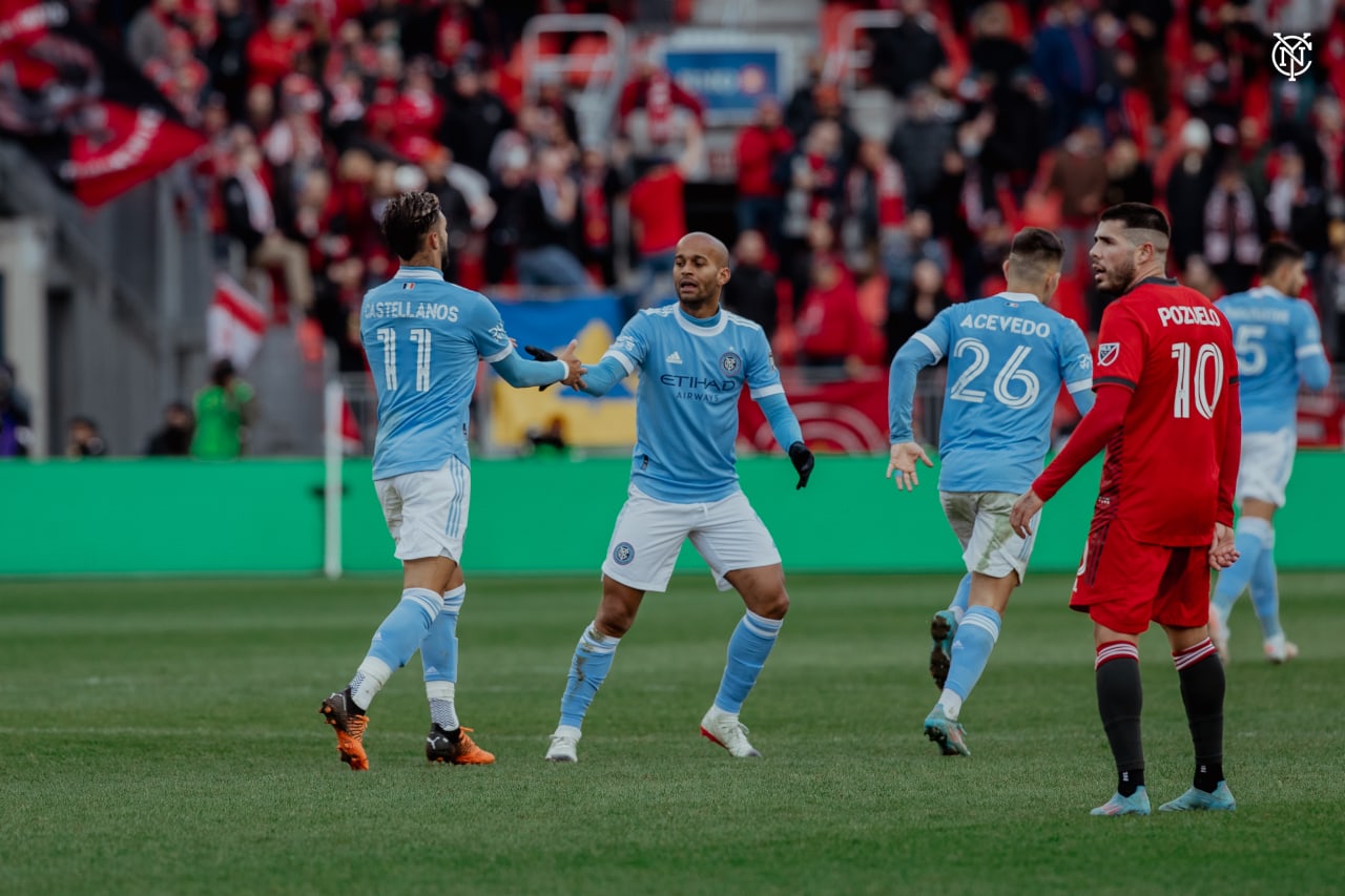 New York City Football Club were back in MLS action on Saturday afternoon as they faced off against Toronto FC.