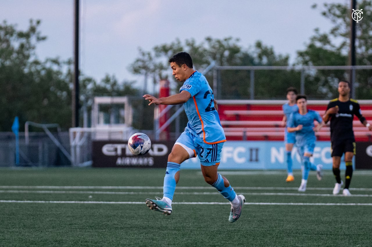 NYCFC II took on Columbus Crew II at Belson Stadium at St. John's, Losing 3-2 on June 19th, 2023