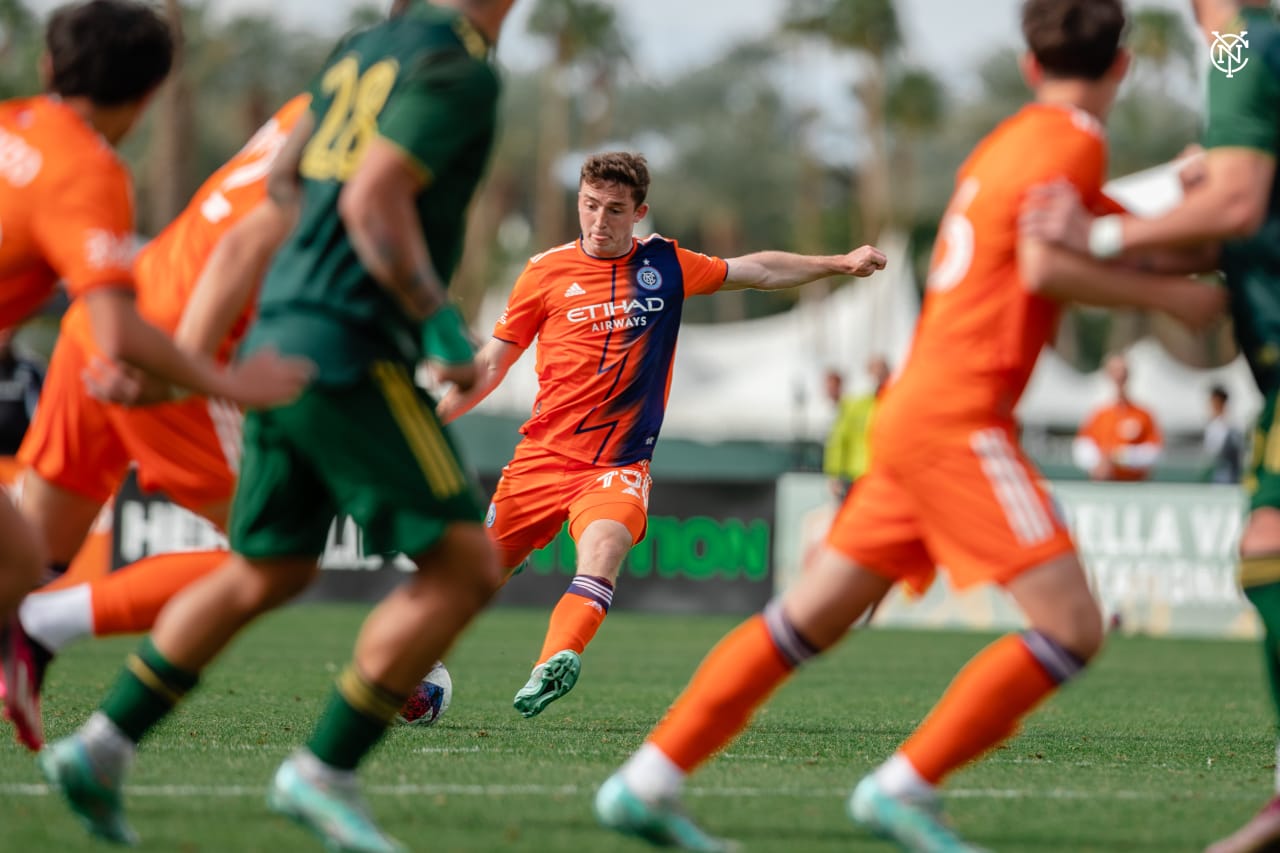New York City Football Club completed the 2023 preseason campaign with a friendly clash against Portland Timbers.