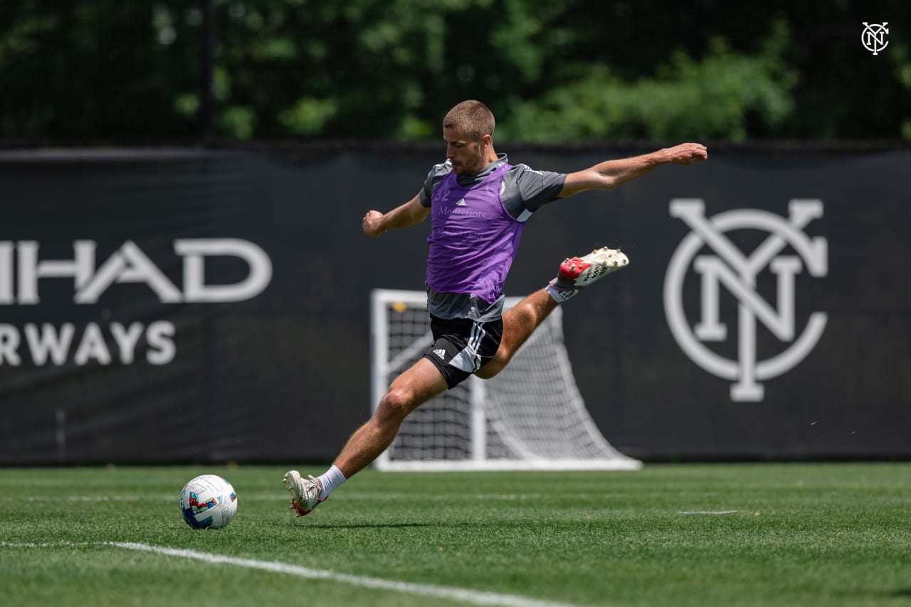 New York City Football Club returns to the training pitch after some well-deserved time off.