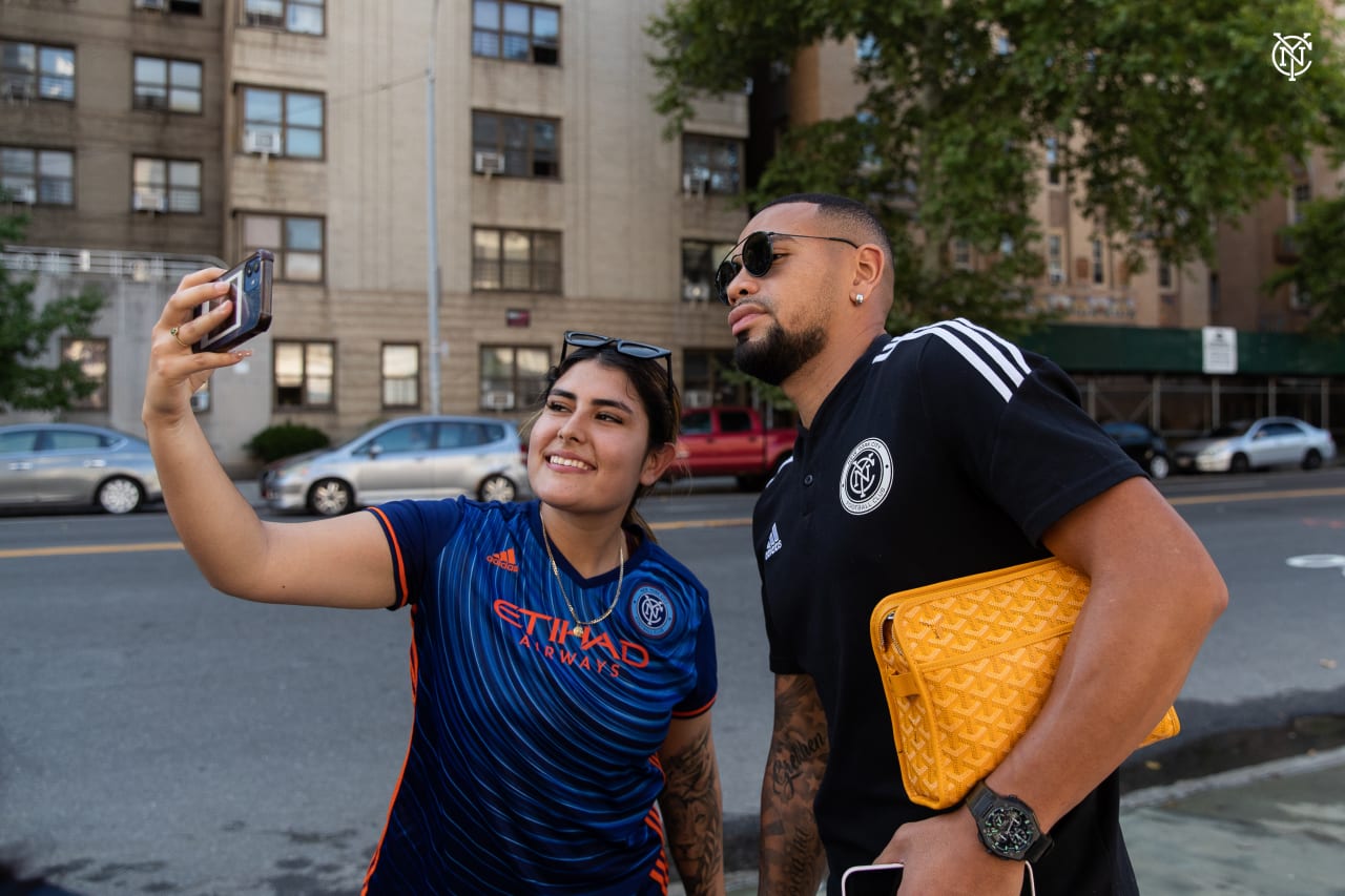 Fan Gallery, presented by Main Street Radiology (Photo by Katie Cahalin/NYCFC)