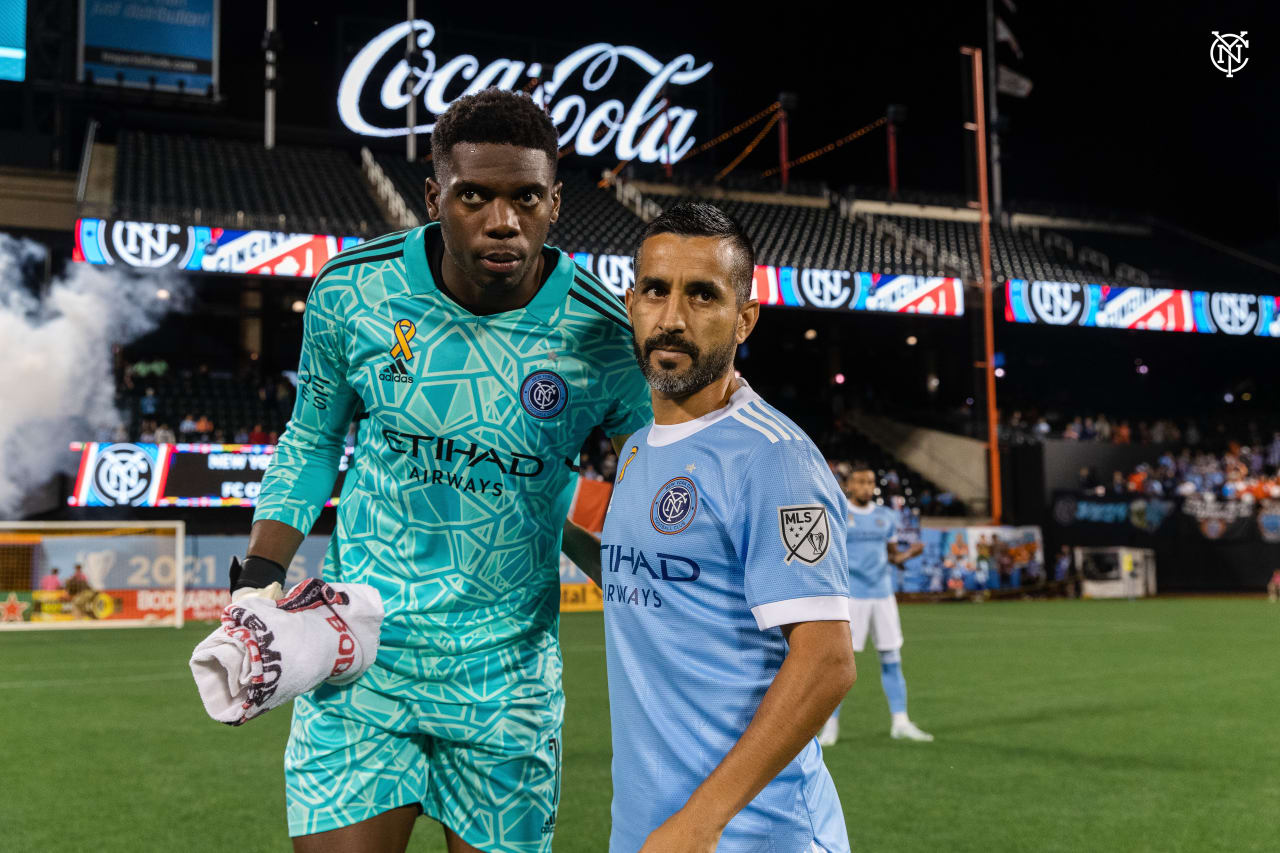 New York City Football Club were held to a 1-1 draw at home to FC Cincinnati. (Photo by Katie Cahalin/NYCFC)