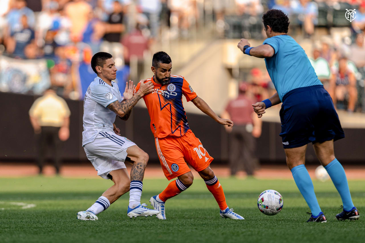 New York City Football Club extended their unbeaten run in MLS to seven games with a 1-0 victory over Chicago Fire on Pride Night in Queens.