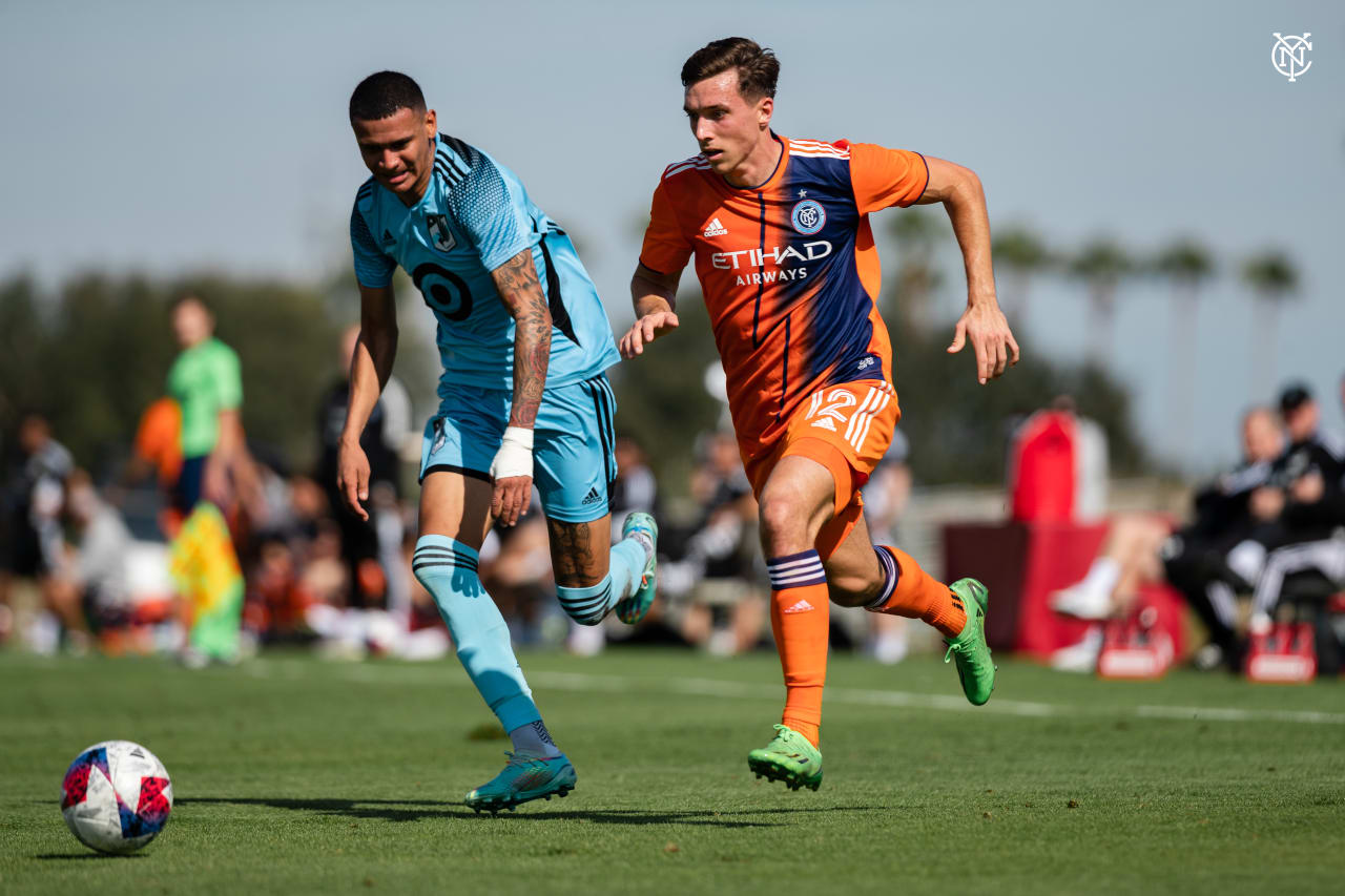 New York City Football Club kicked off our 2023 preseason schedule with a clash against Minnesota United.