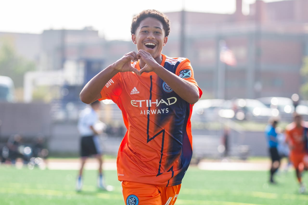 NYCFC’s U15s faced DC United at Queens College