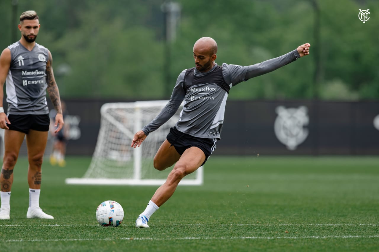 New York City Football Club trains ahead of a trip to the Twin Cities to face Minnesota United. (Photo by Katie Cahalin/NYCFC)