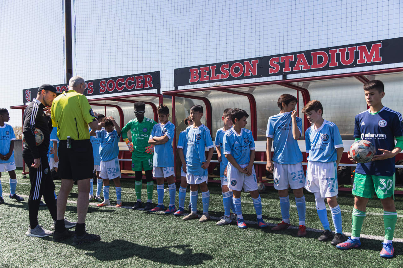 New York City Football Club Academy squads participated in MLS Next matches on Saturday, April 30.