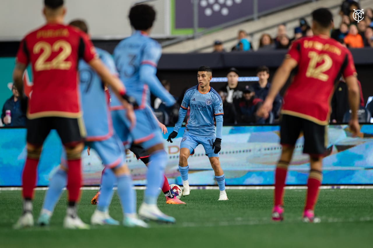 New York City Football Club came from behind to secure a point for the second successive game, earning a 1-1 draw at home to Atlanta United.