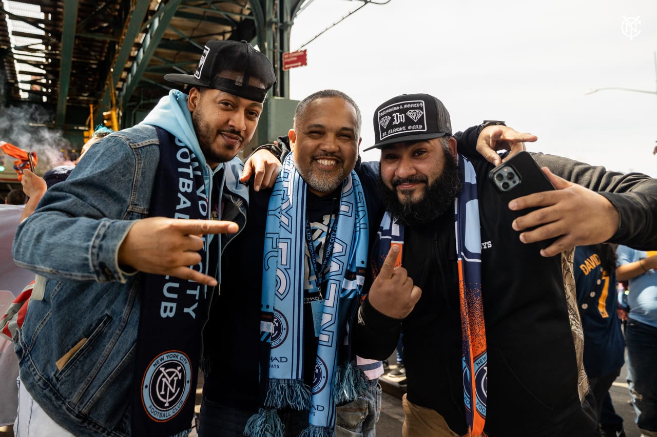 New York City Football Club returned to The Bronx on Sunday afternoon, taking all three points against the San Jose Earthquakes. (Photo by Tommie Battle/NYCFC)
