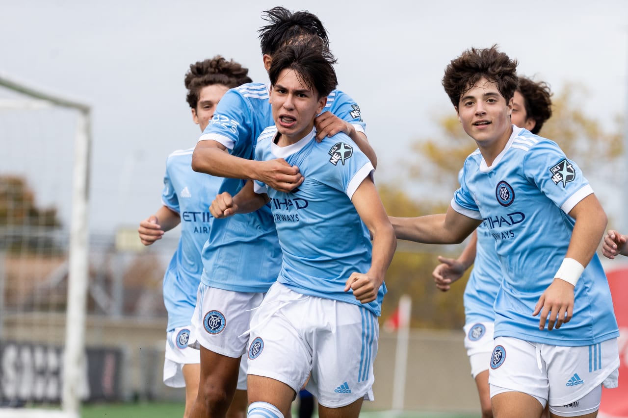 New York City Football Club's U15 Academy squad took on CF Montréal at St. John's University on November 6, 2022