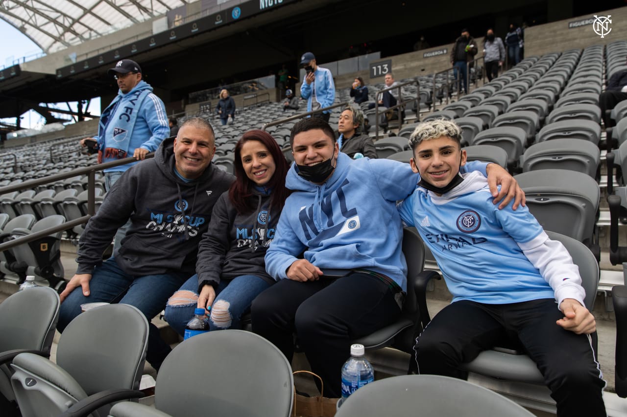 New York City Football Club secure a 4-0 win against Santos de Guápiles in leg two and advance to the quarterfinals of the Concacaf Champions League. (Photo by Katie Cahalin/NYCFC)