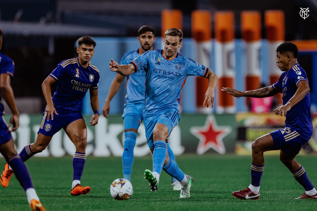 New York City Football Club and Orlando City SC clashed at Citi Field as New York City emerged victorious 2-0
