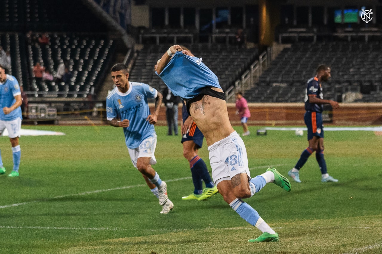 New York City Football Club were held to a 1-1 draw at home to FC Cincinnati. (Photo by Tommie Battle/NYCFC)