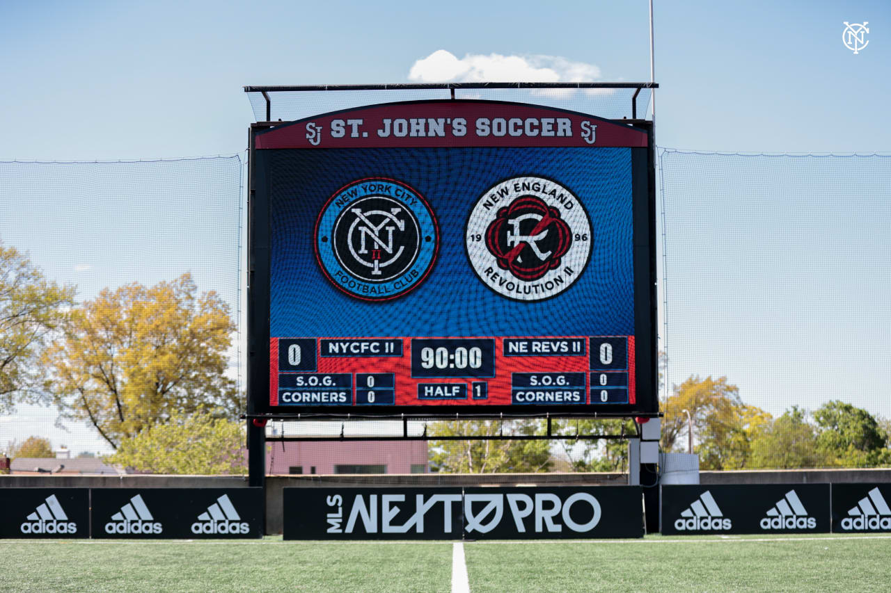 NYCFC II took on the New England Revolution II at Belson Stadium at St. John's, winning 4-2 on May 6th, 2023
