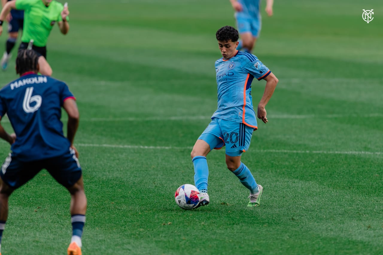 New York City Football Club earned a point against New England Revolution on Pride Day at Yankee Stadium.