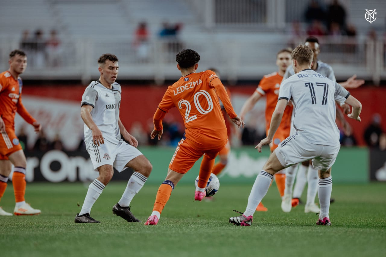 New York City Football Club fell to a 1-0 defeat at Toronto FC on Saturday.