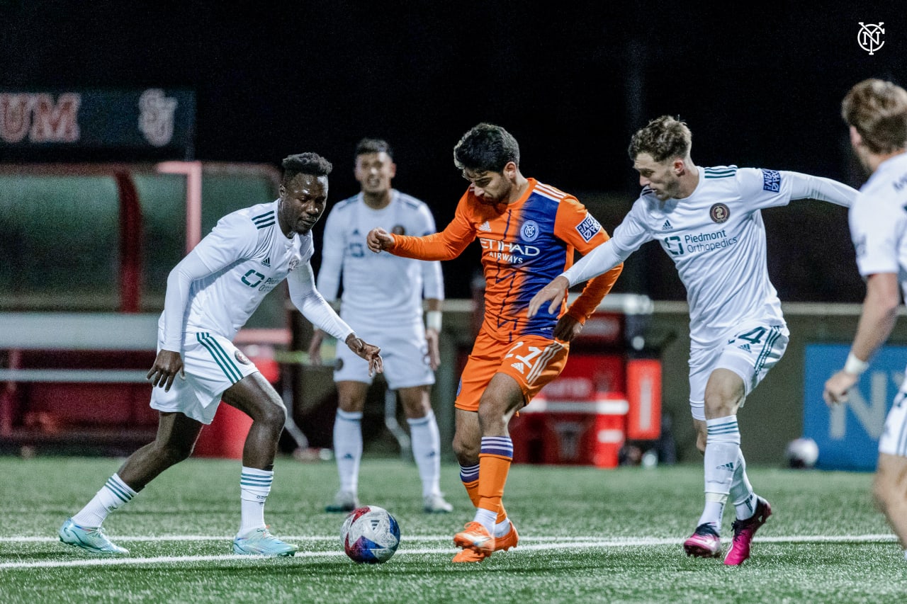 NYCFC II defeated Atlanta United 2 2-0 at Belson Stadium on the campus of St. John's University in Queens, NY