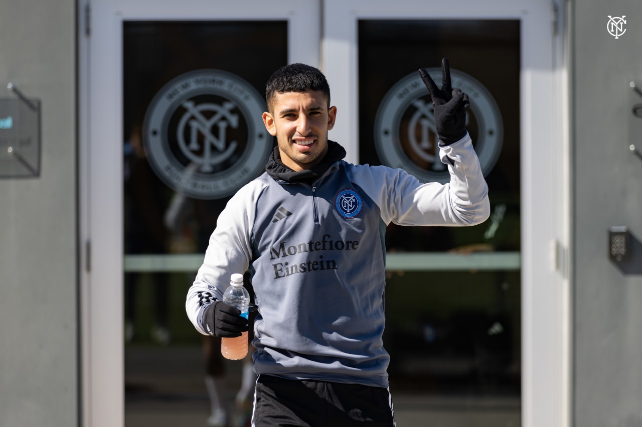 New York City Football Club trains ahead of Saturday’s Home Opener against Inter Miami.