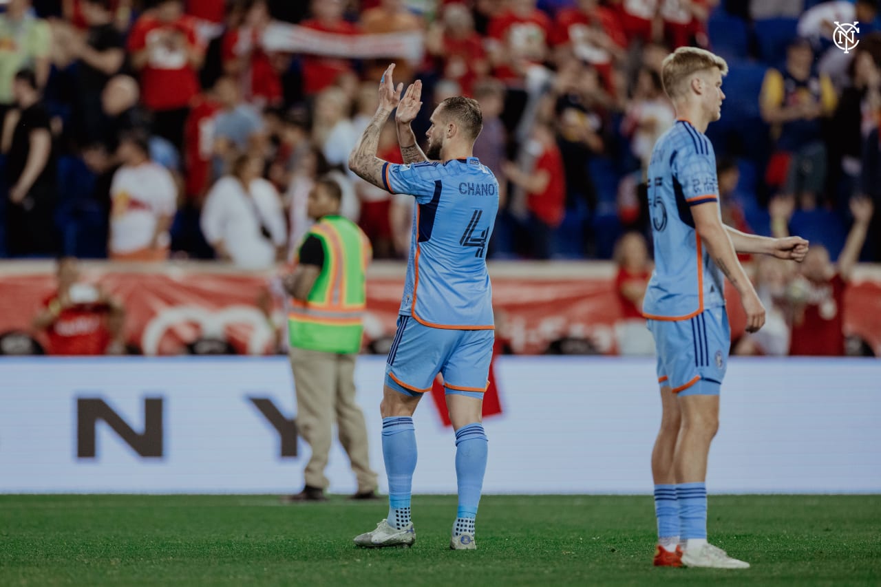 New York City Football Club fell to defeat in the first Hudson River Derby of the season.