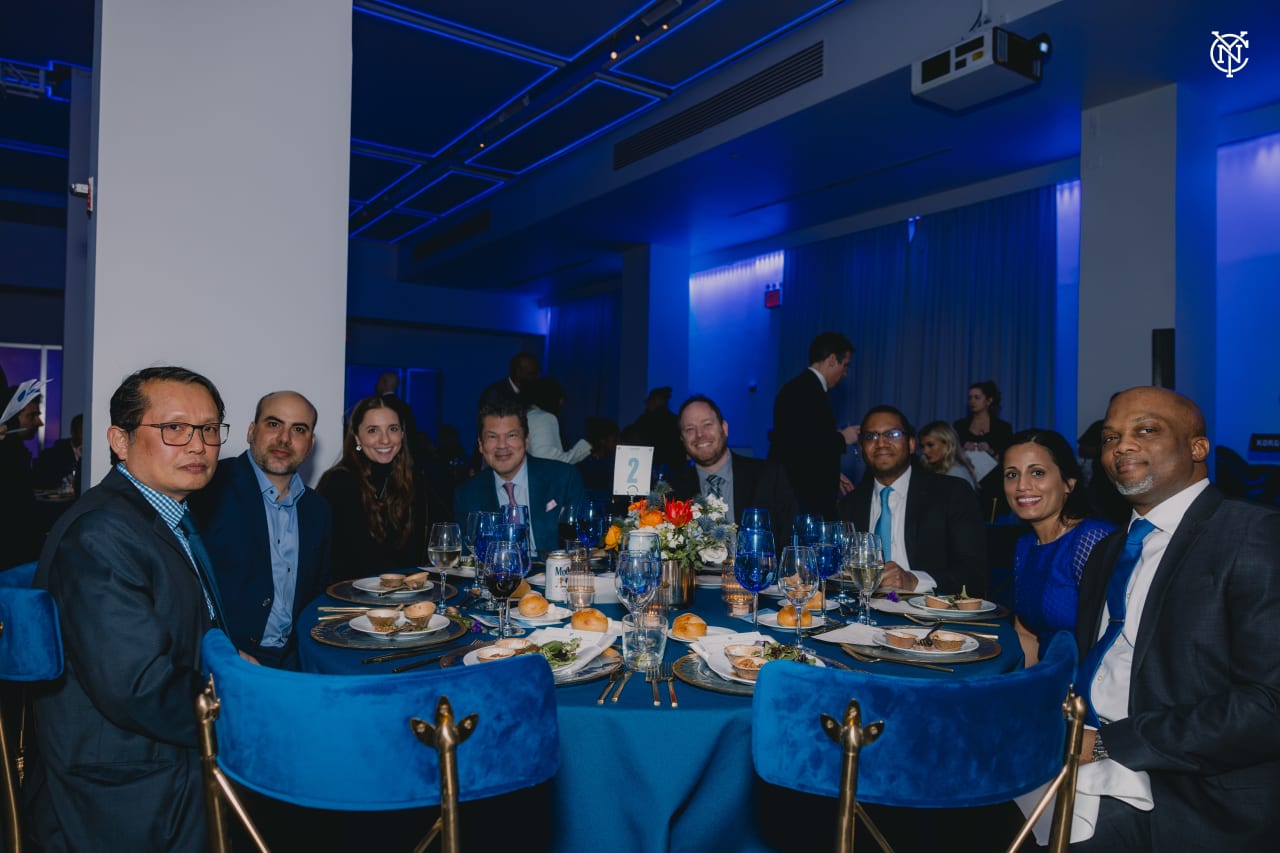 New York City FC hosted it annual Homecoming Gala benefitting City in the Community on March 6, 2024 in Midtown, Manhattan. a