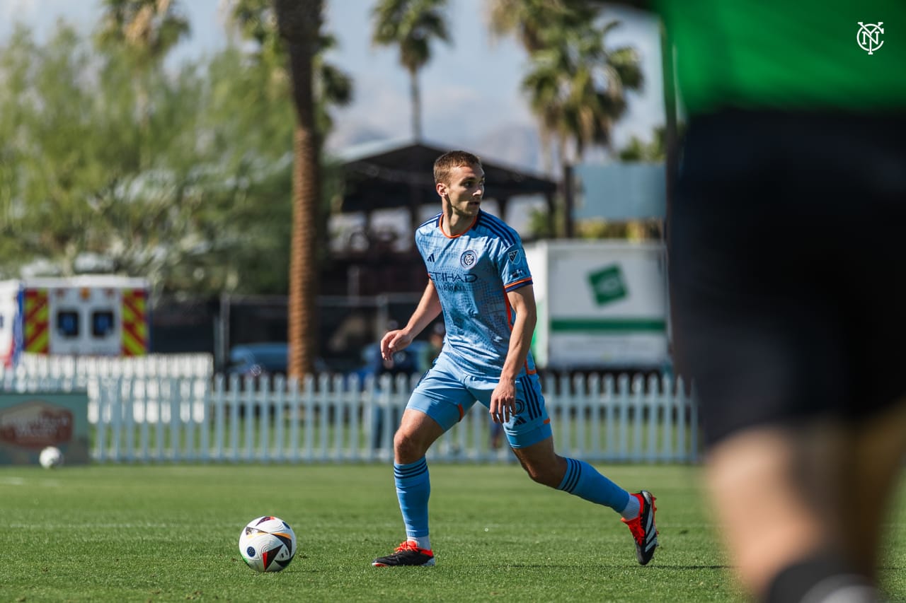 New York City FC took on L.A. Galaxy in their final preseason match of the Coachella Valley Invitational
