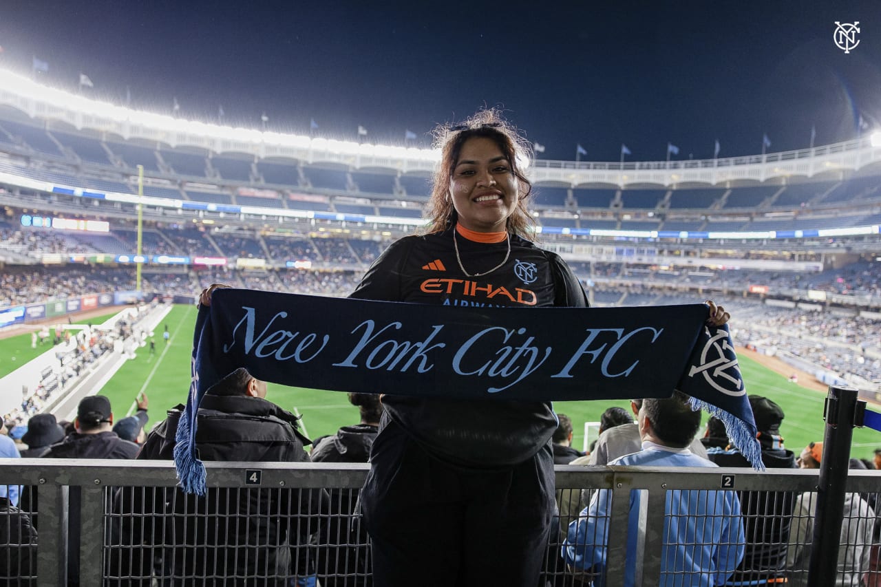 New York City FC showed up to Yankee Stadium to support The Boys In Blue as they secured their first win of the 2024 MLS Regular Season against Toronto FC
