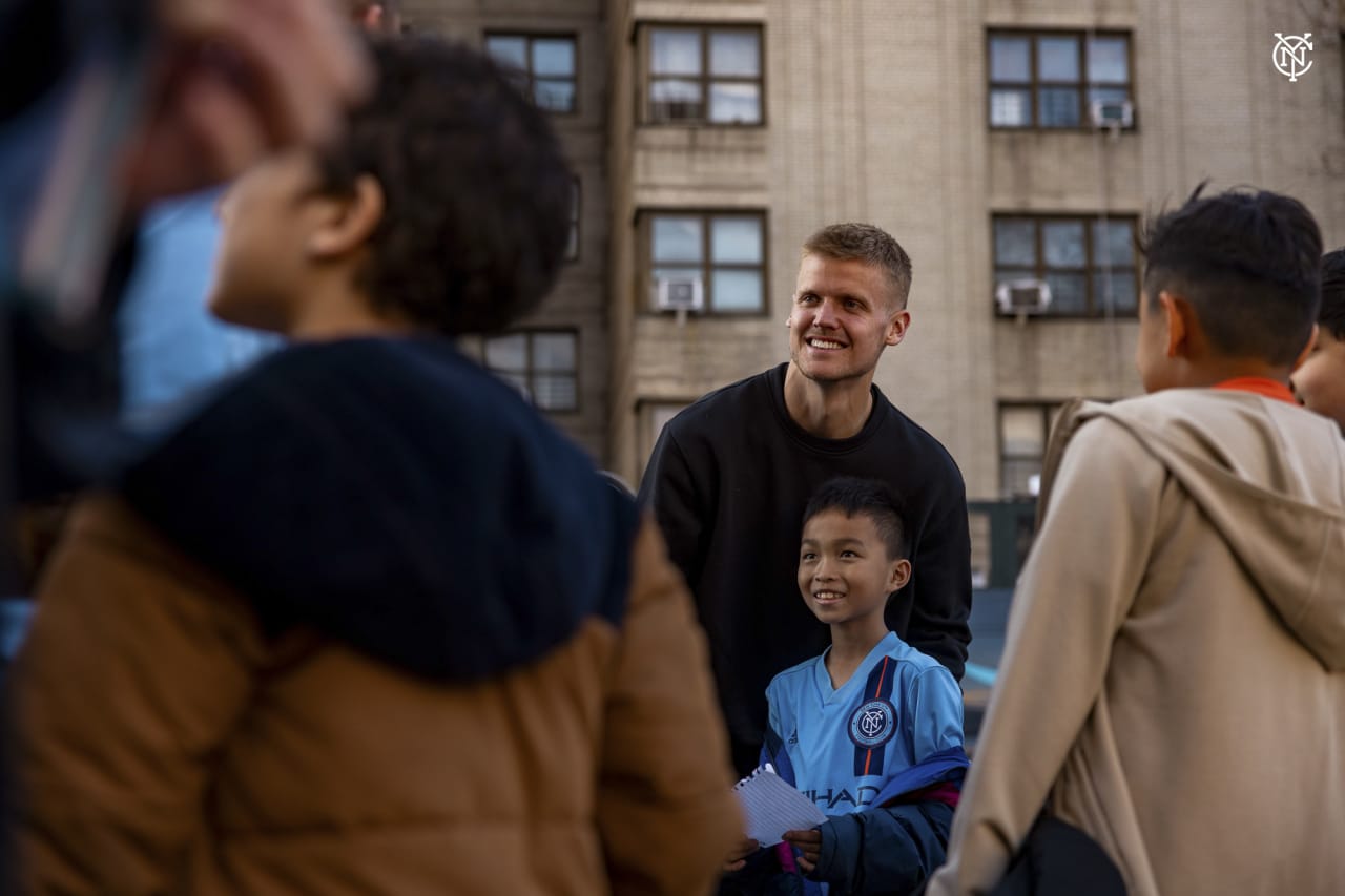 New York City FC showed up to Yankee Stadium to support The Boys In Blue as they secured their first win of the 2024 MLS Regular Season against Toronto FC