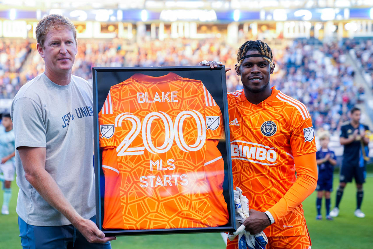 Aug 31 | Blake reaches 200 MLS starts