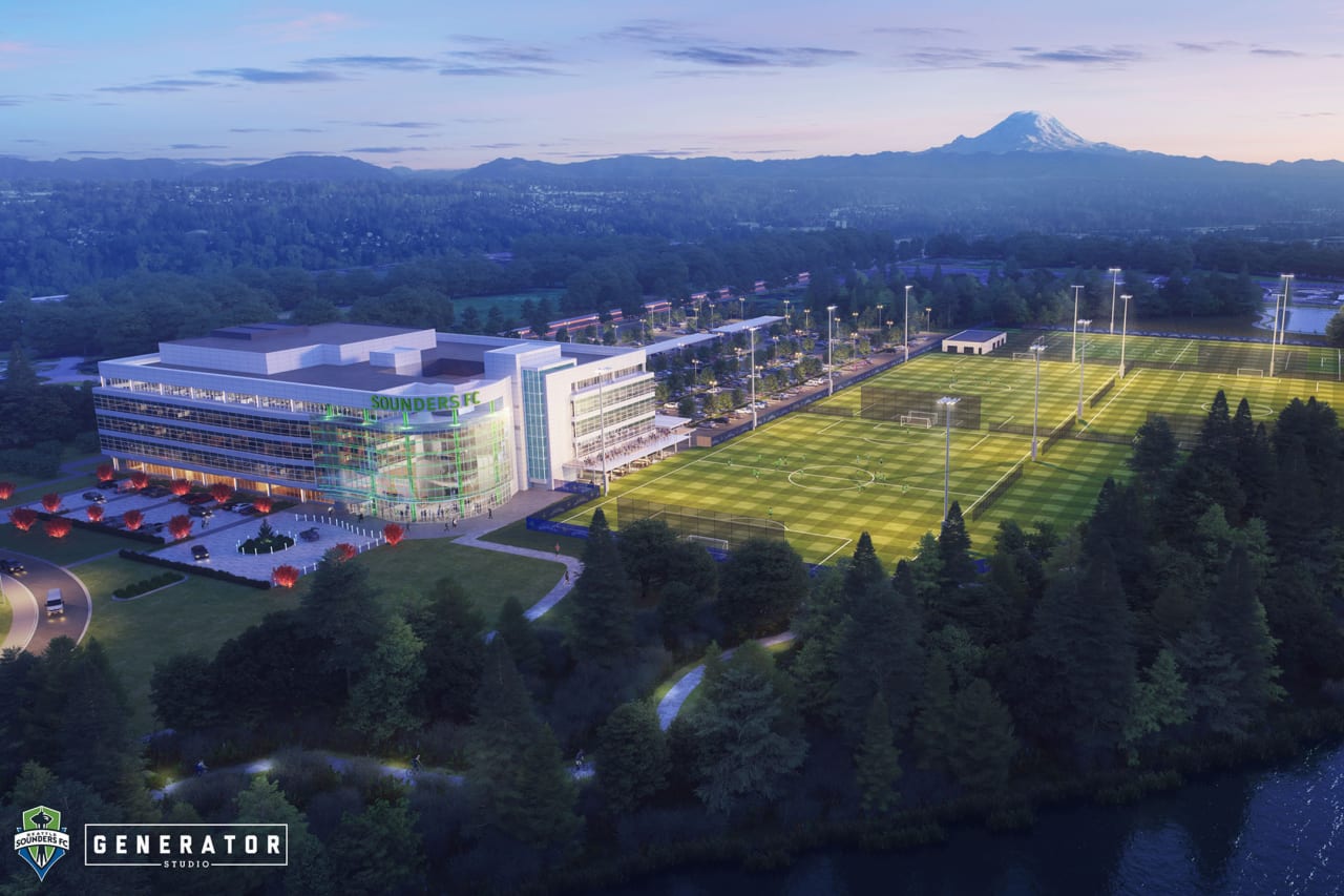 Sounders FC Center at Longacres Rendering 2