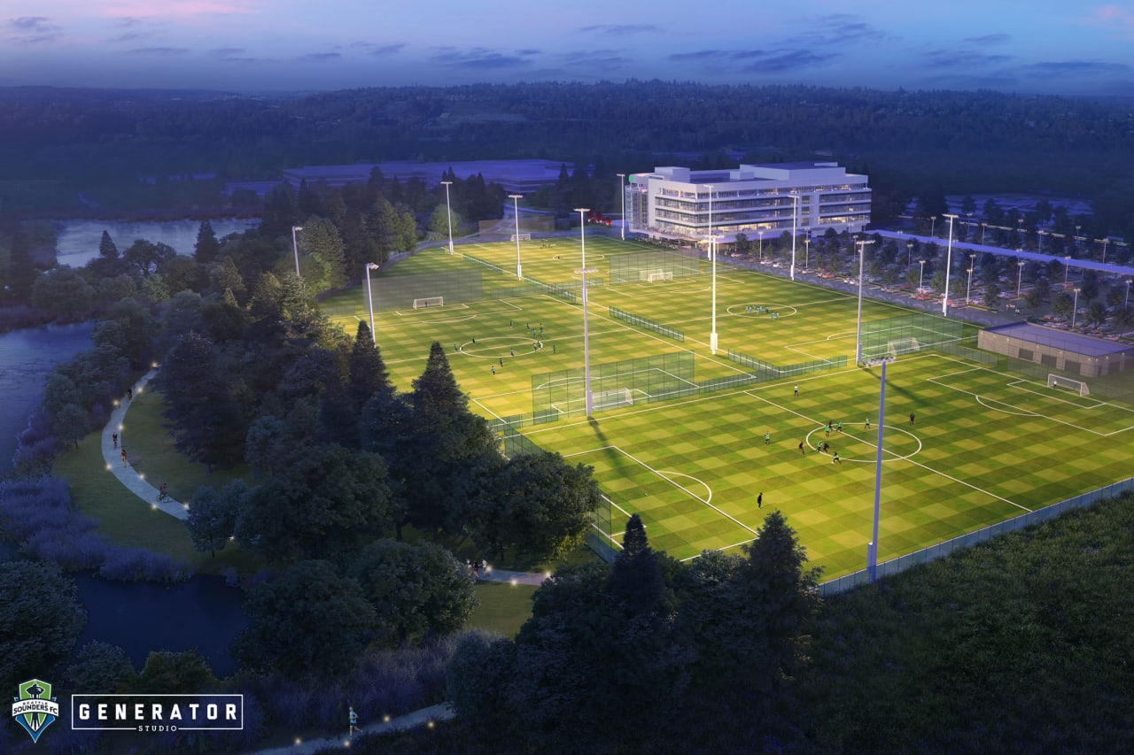 Sounders FC Center at Longacres Rendering 7