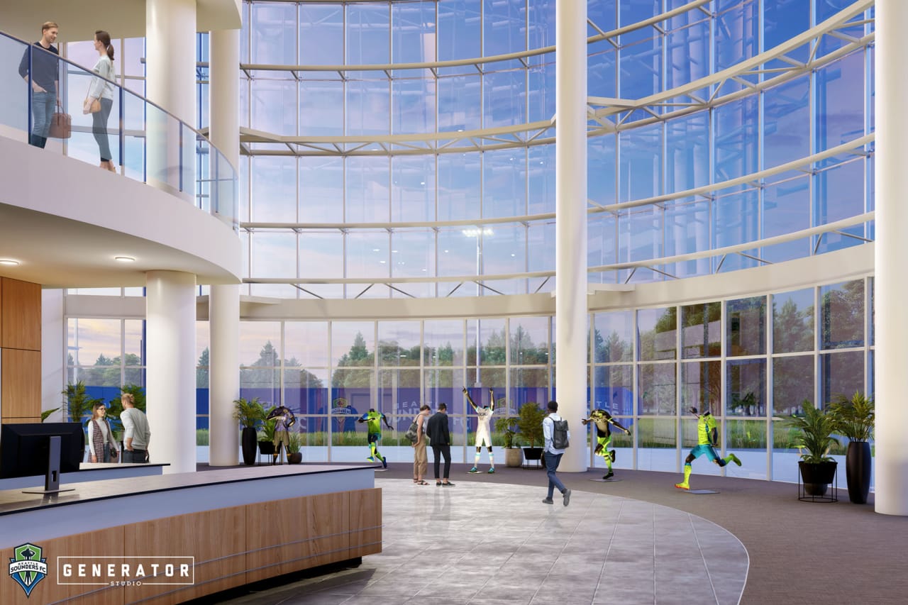 Sounders FC Center at Longacres Rendering 8