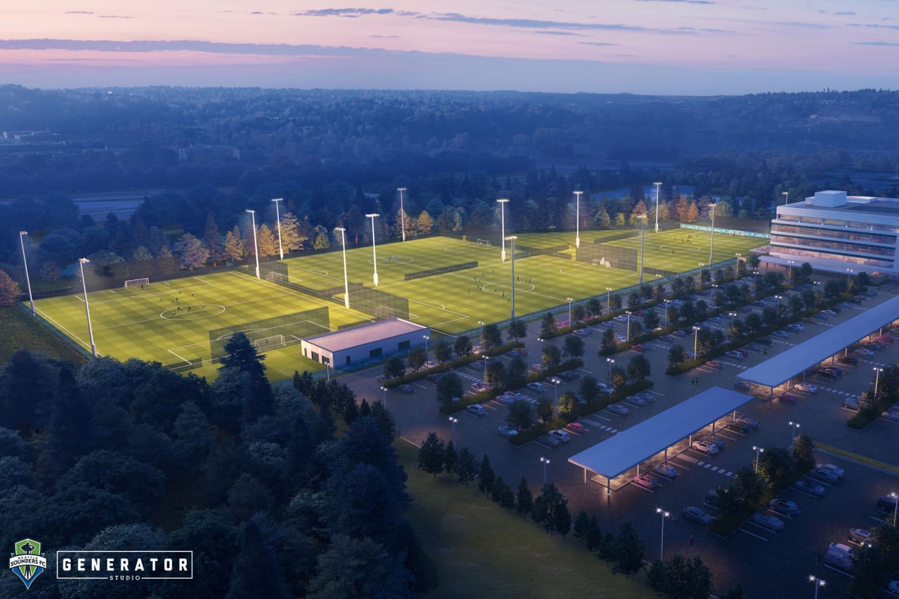Sounders FC Center at Longacres Rendering 4