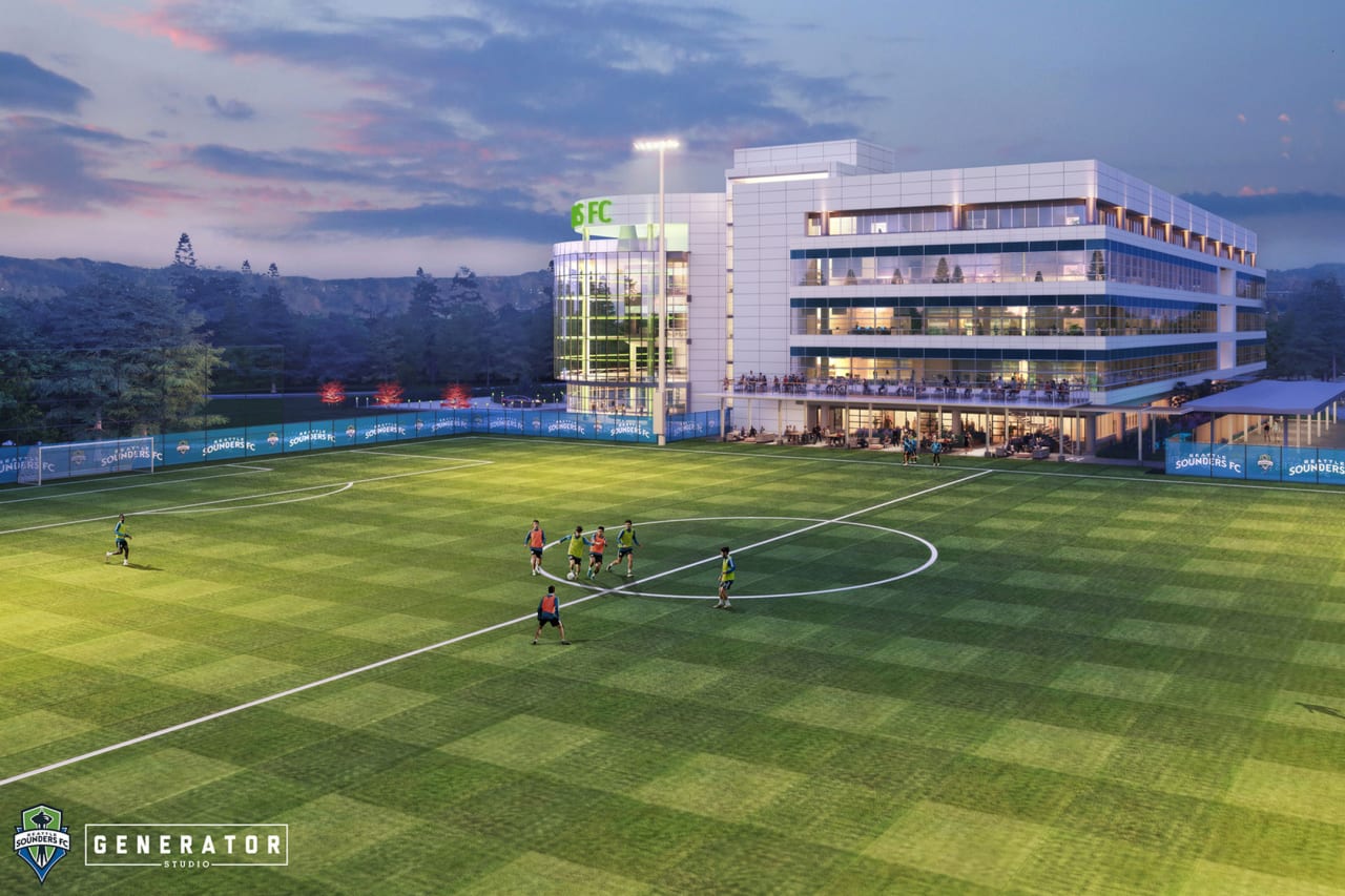 Sounders FC Center at Longacres Rendering 5