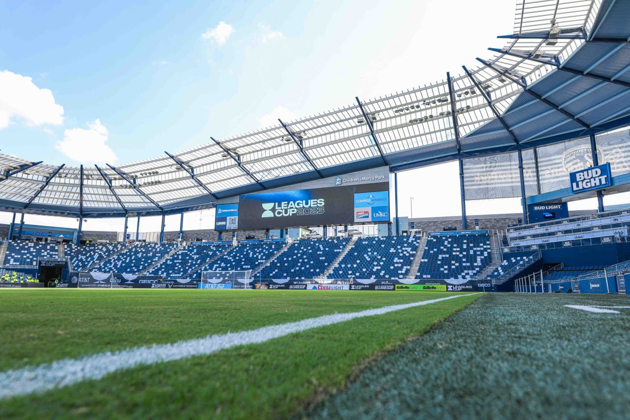 Leagues Cup scene setter for the match between Sporting KC vs Deportivo Toluca FC.
