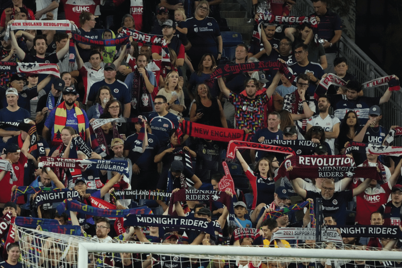 Great crowd support from the Revolution faithful tonight! Photos By: David Silverman