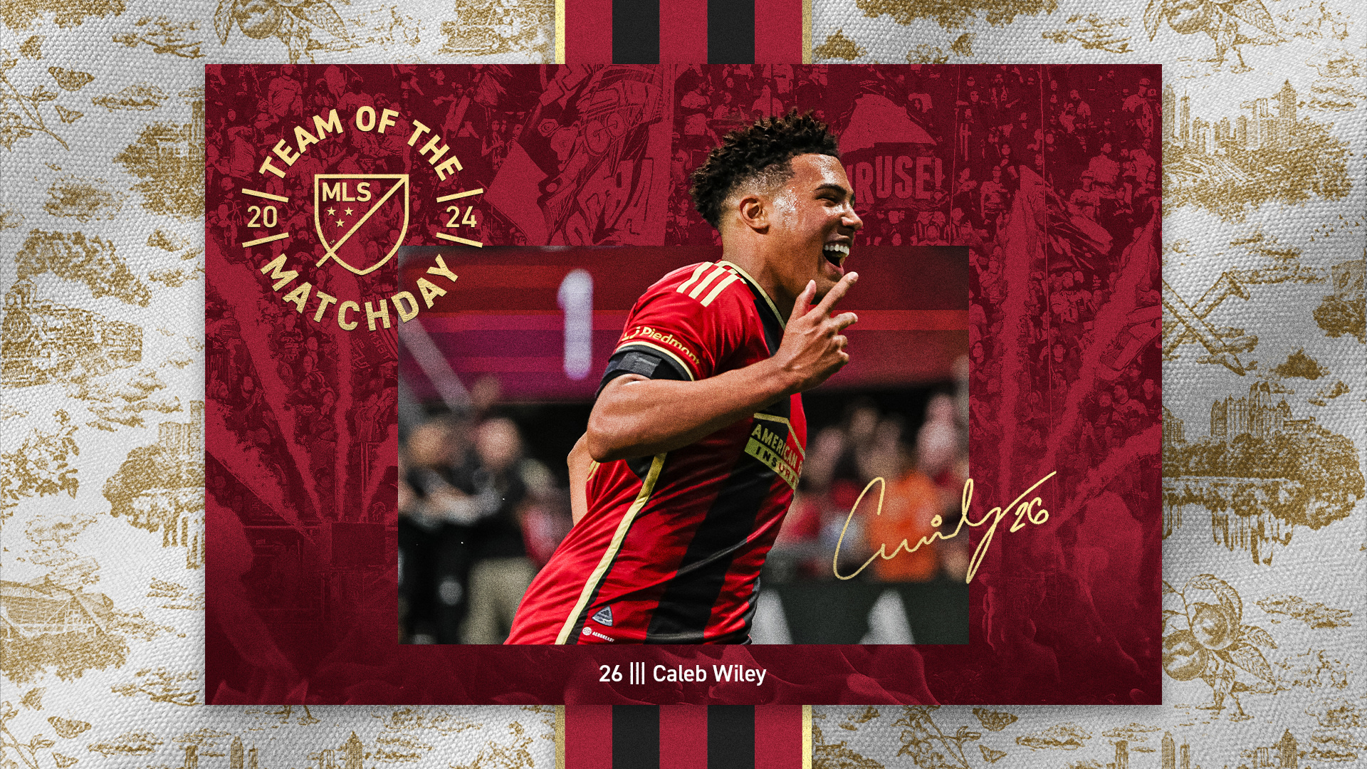 Caleb Wiley awarded place on MLS Team of the Matchday for long-range golazo | Atlanta United FC