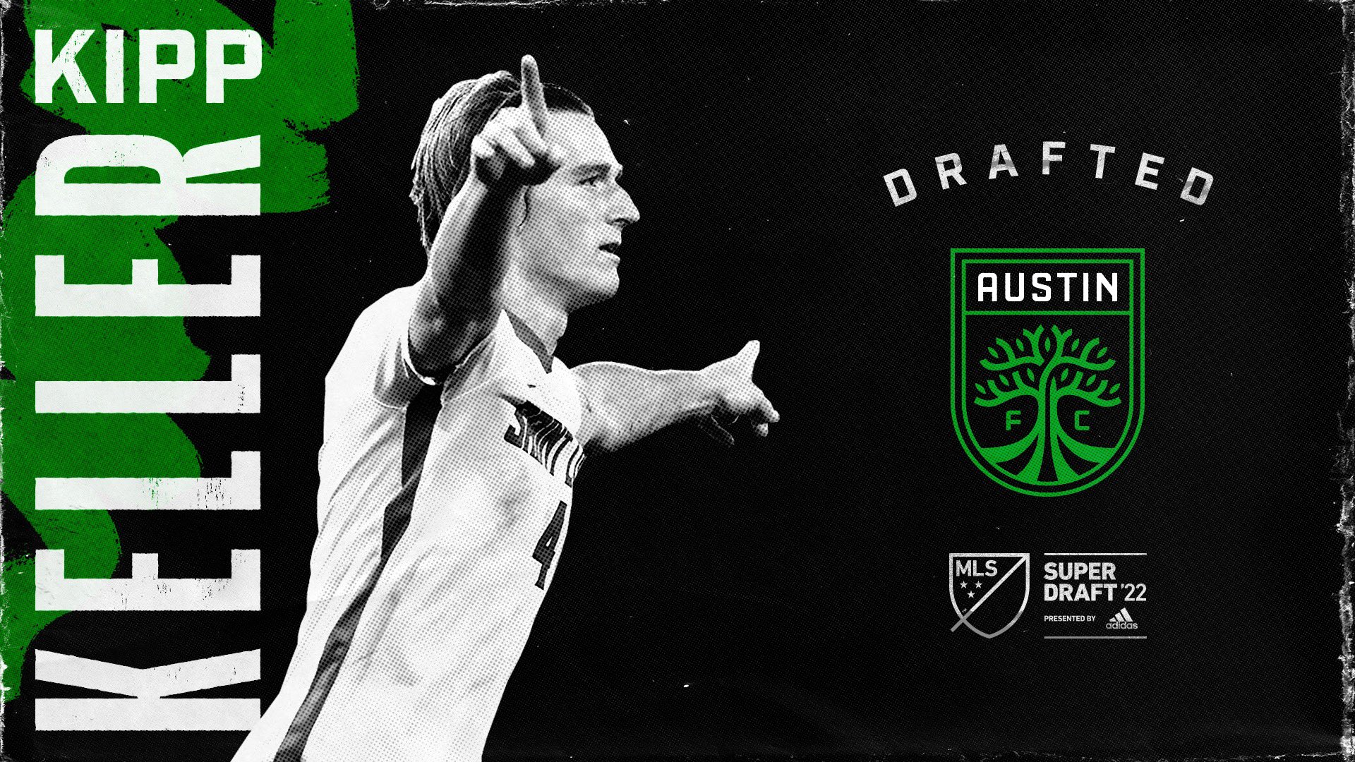 Austin FC Selects Defender Kipp Keller With Fifth Overall Pick Of 2022 MLS  SuperDraft