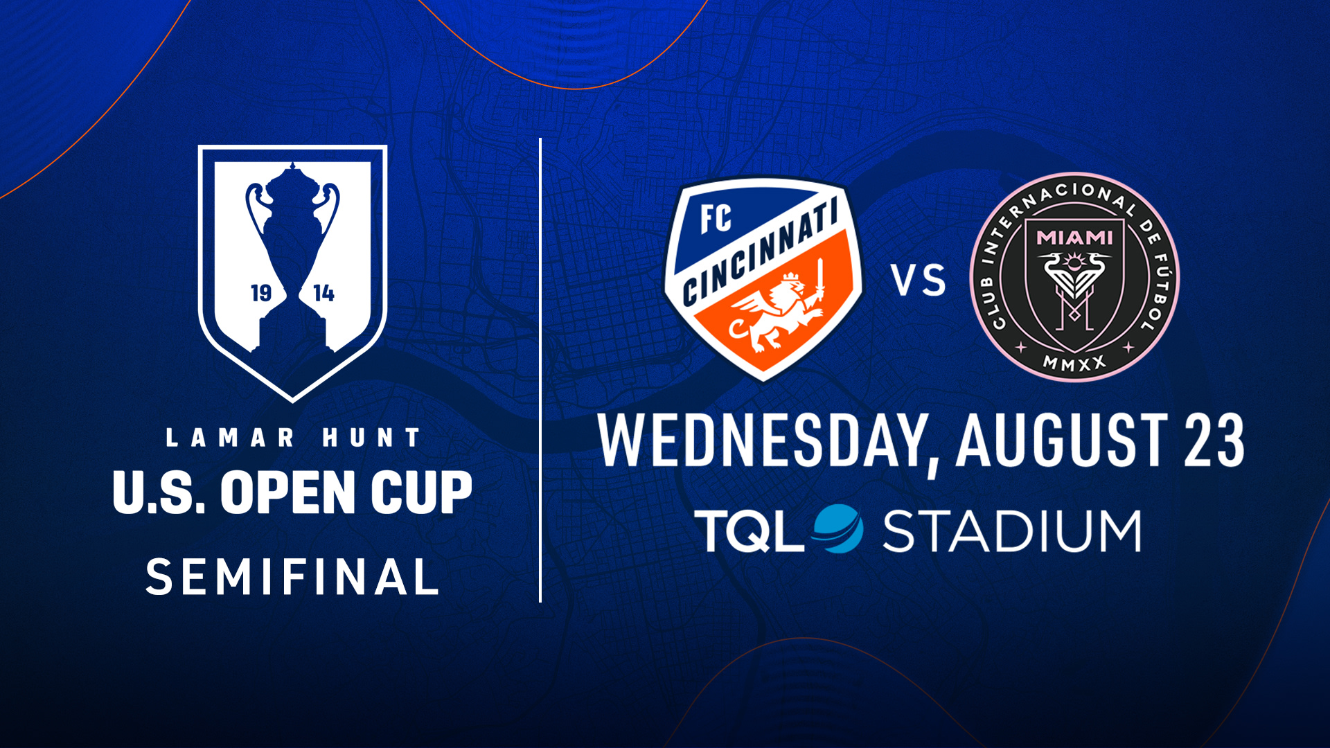 FC Cincinnati to host Inter Miami CF in the 2023 US Open Cup semifinals on August 23