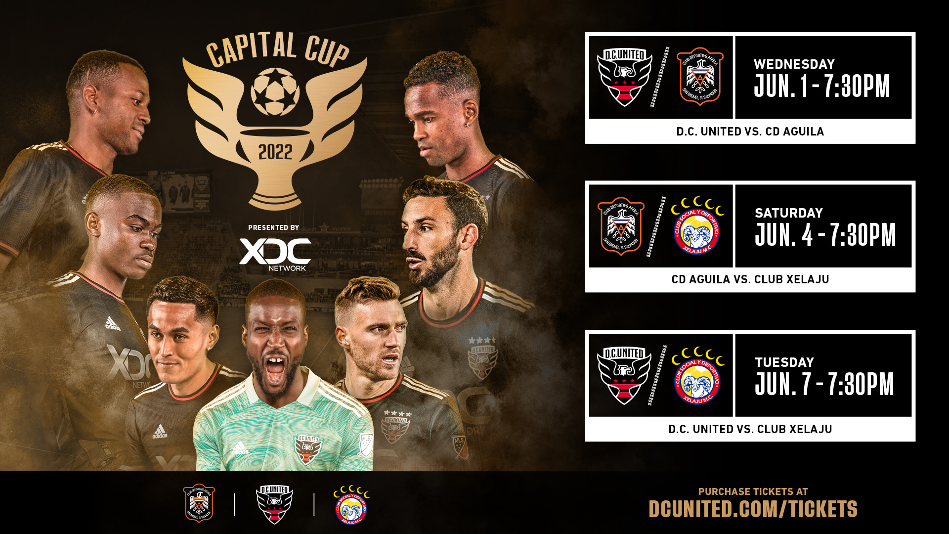 D.C. United's Group Announced For Leagues Cup 2023