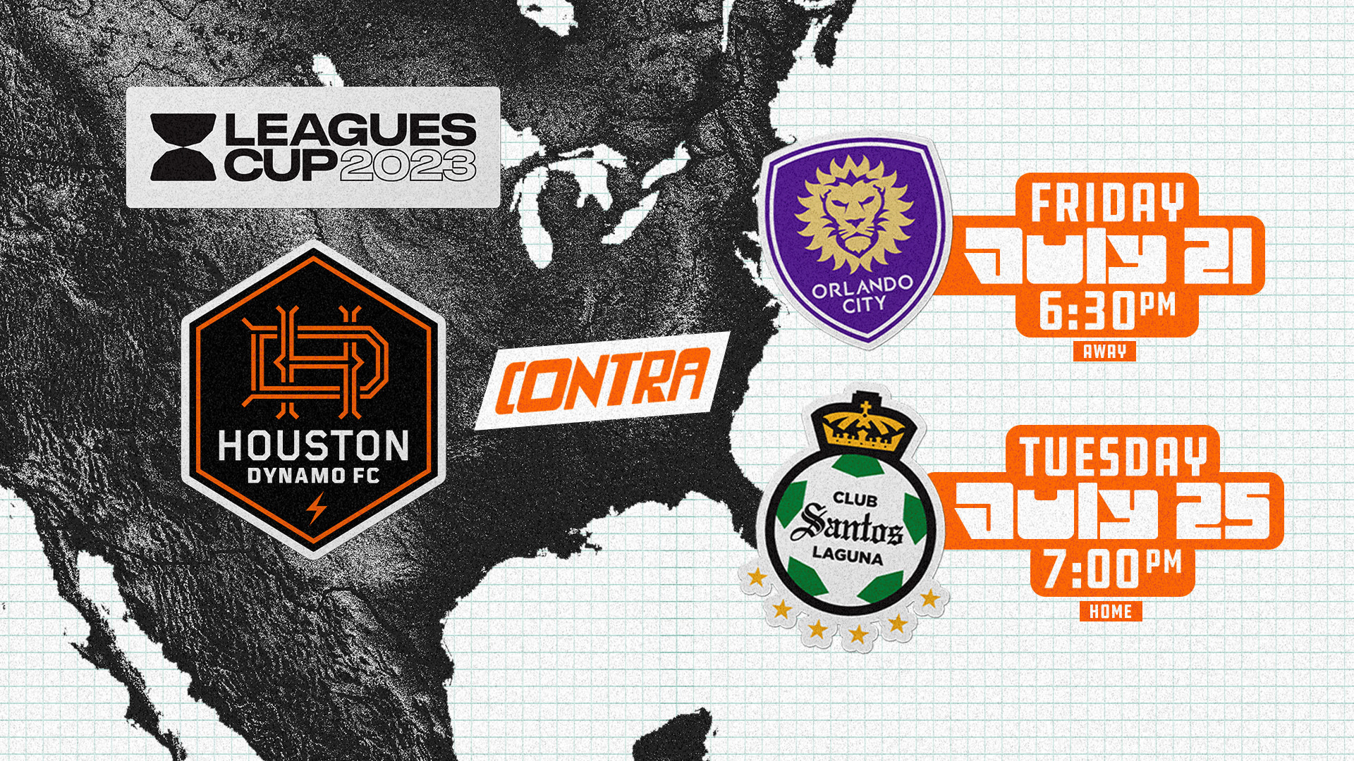 Houston Dynamo FC to begin Leagues Cup play on July 21 and host