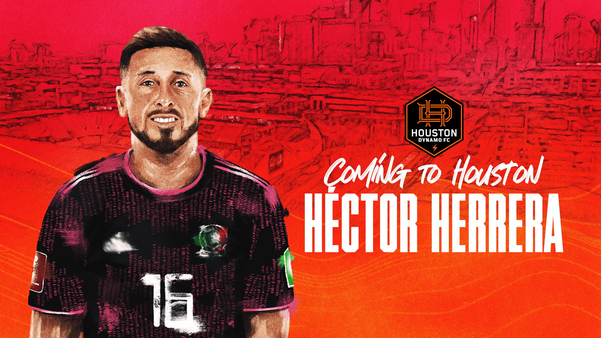 Houston Dynamo FC sign Mexican National Team captain Héctor Herrera as  Designated Player | Houston Dynamo